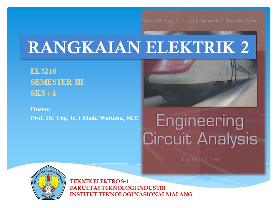 Ganjil 22-23 RANGKAIAN ELEKTRIK 2