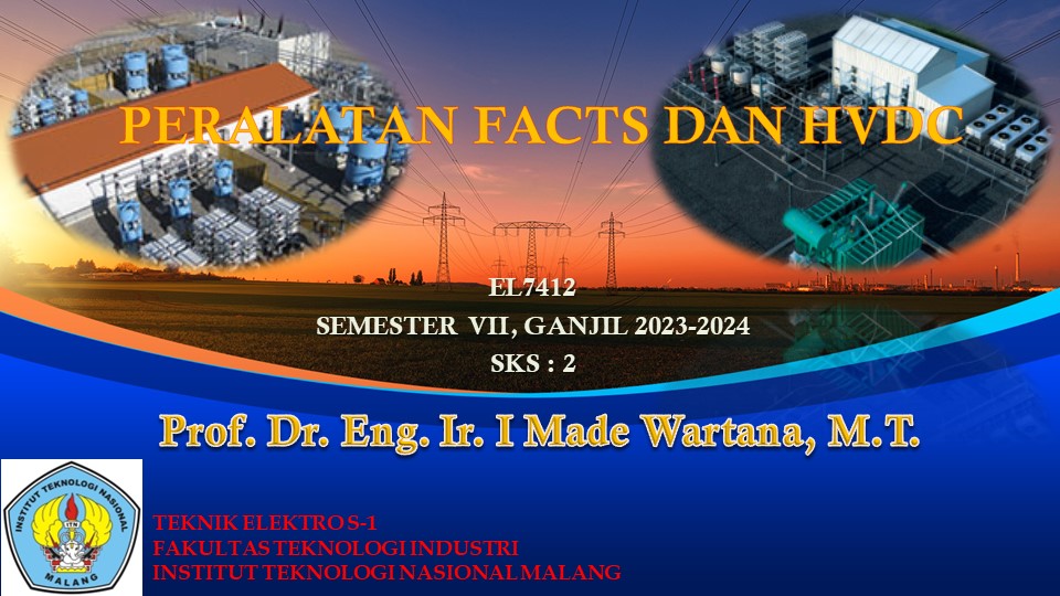 Ganjil-2023-2024_Peralatan FACTS dan HVDC