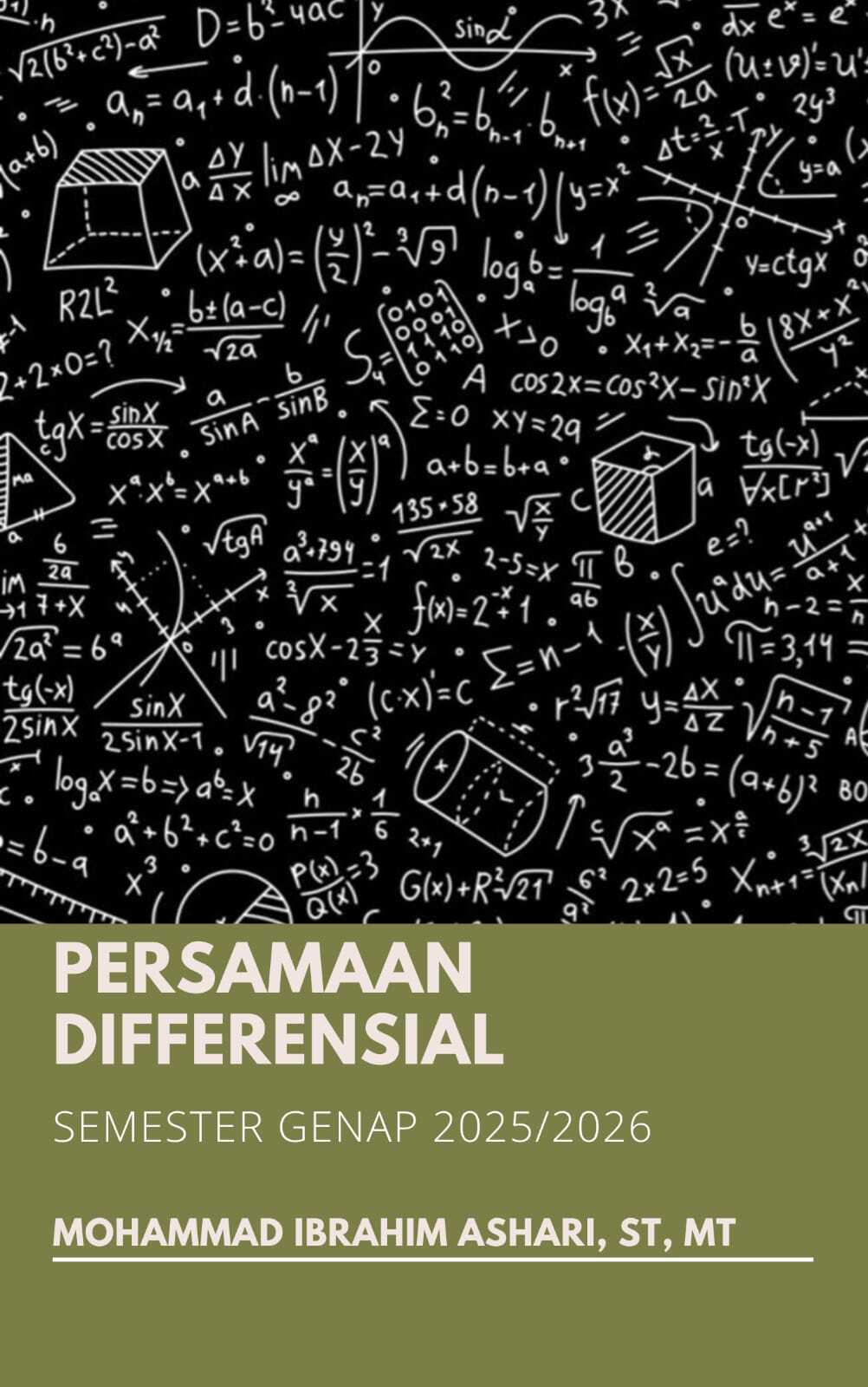 PERSAMAAN DIFERENSIAL